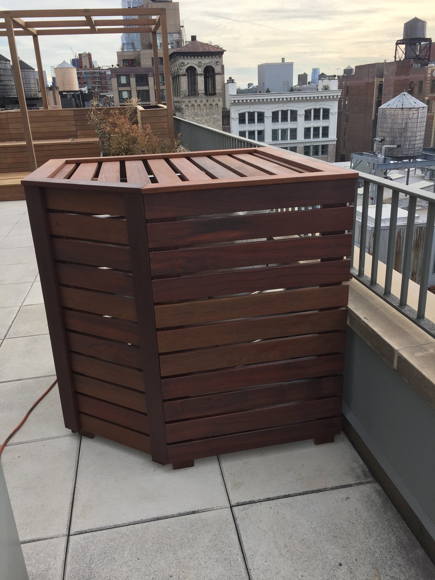Custom Rooftop vent cover created by TCSC