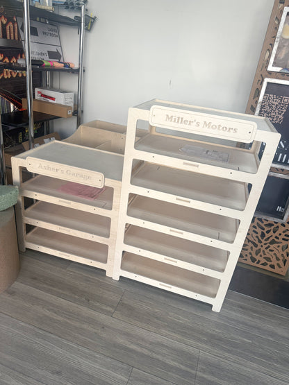 CADEN- Toy Car Ramp + Storage (Copy)