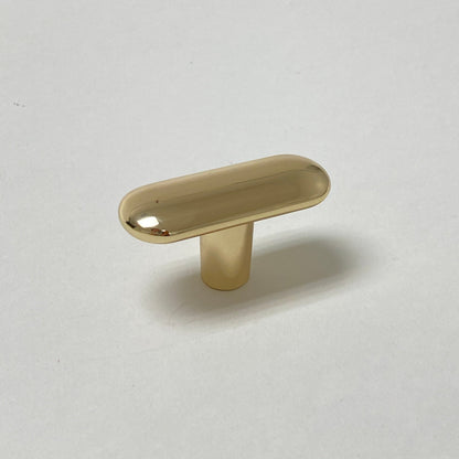 Polished Brass "Chandler" Cabinet Knobs and Drawer Pulls.