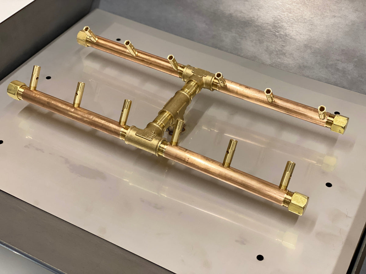 Stahl Custom Crossfire Gas Burner.