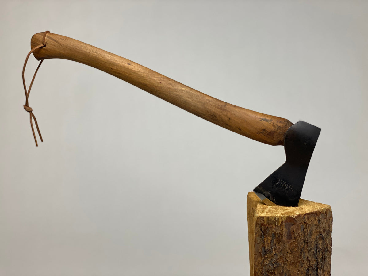 Stahl Camping Axe and Sheath.