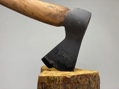 Stahl Camping Axe and Sheath.