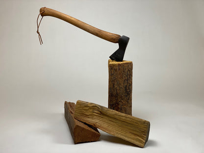 Stahl Camping Axe and Sheath.