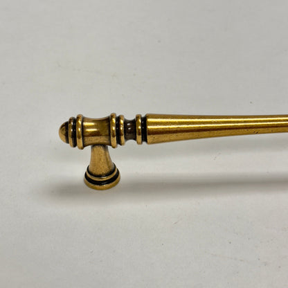Cabinet Hardware "Palermo" Drawer Pulls and Knobs in Antique Brass