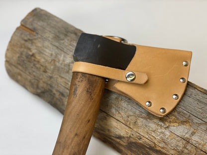 Stahl Camping Axe and Sheath.