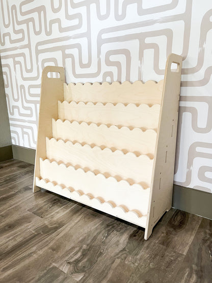 ROY - Scalloped Bookshelf