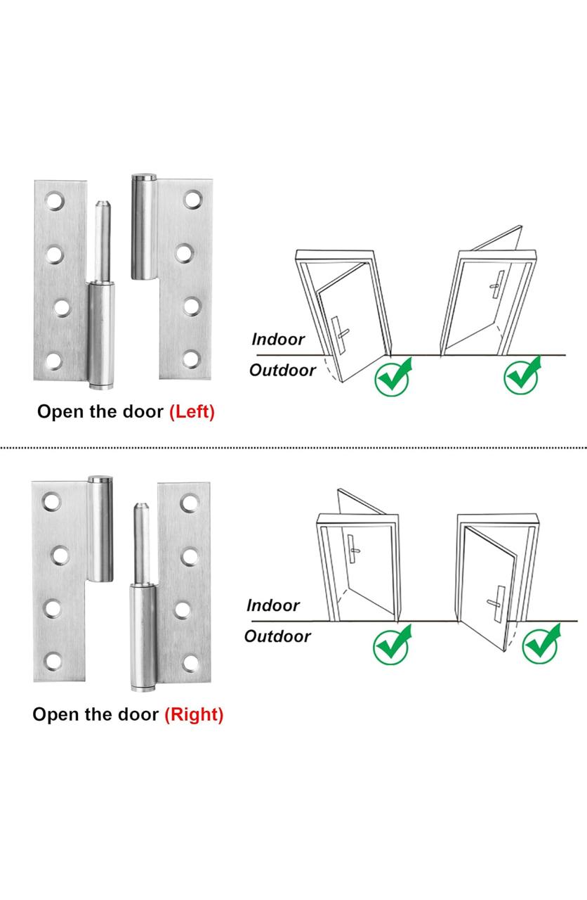 Apollo Lift-Off Door Hinge.