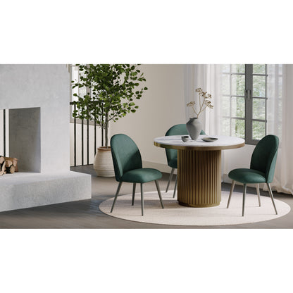 Tower Dining Table White Marble - image 5