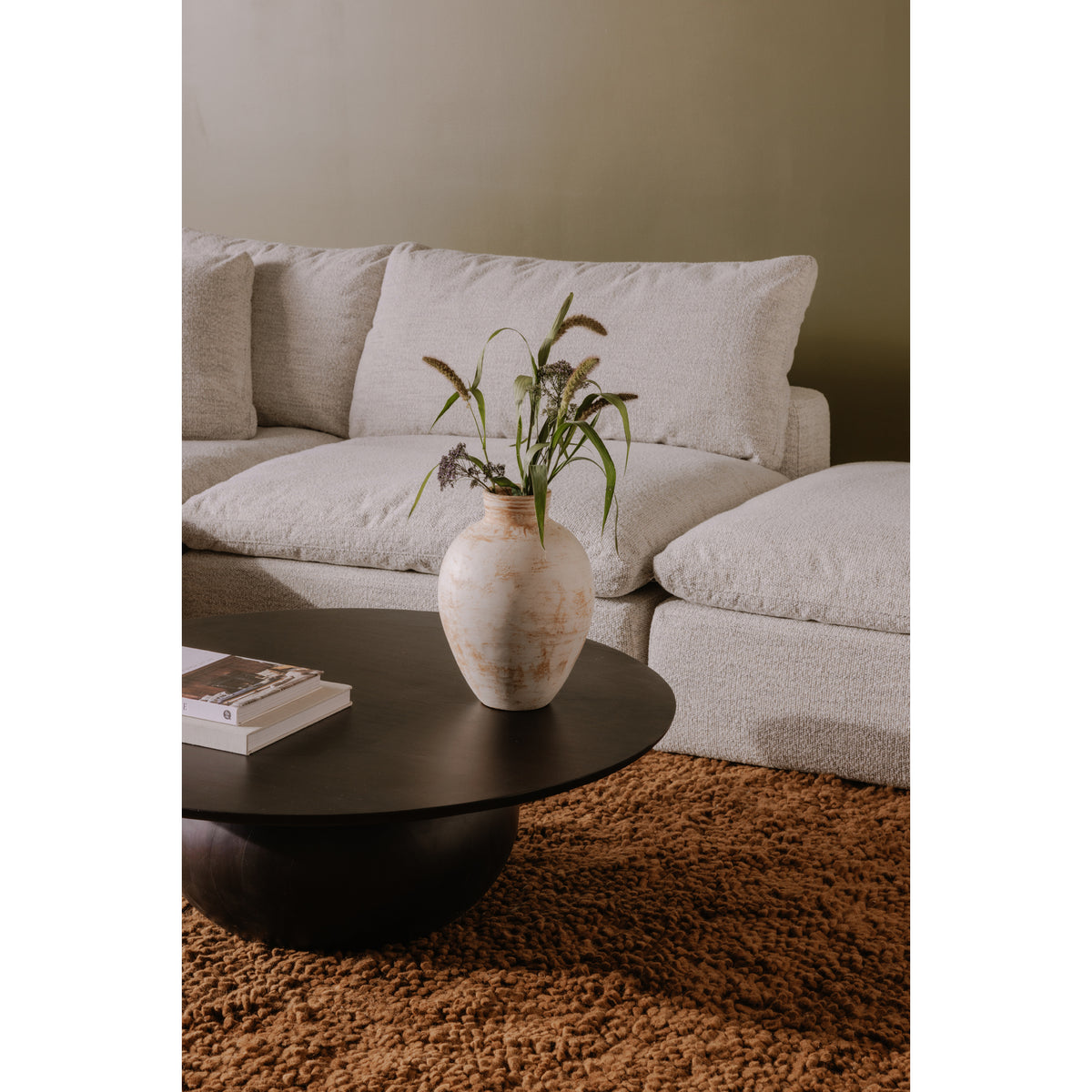 Bradbury Large Coffee Table Black - lifestyle