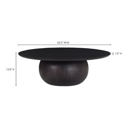 Bradbury Large Coffee Table Black - lifestyle 3
