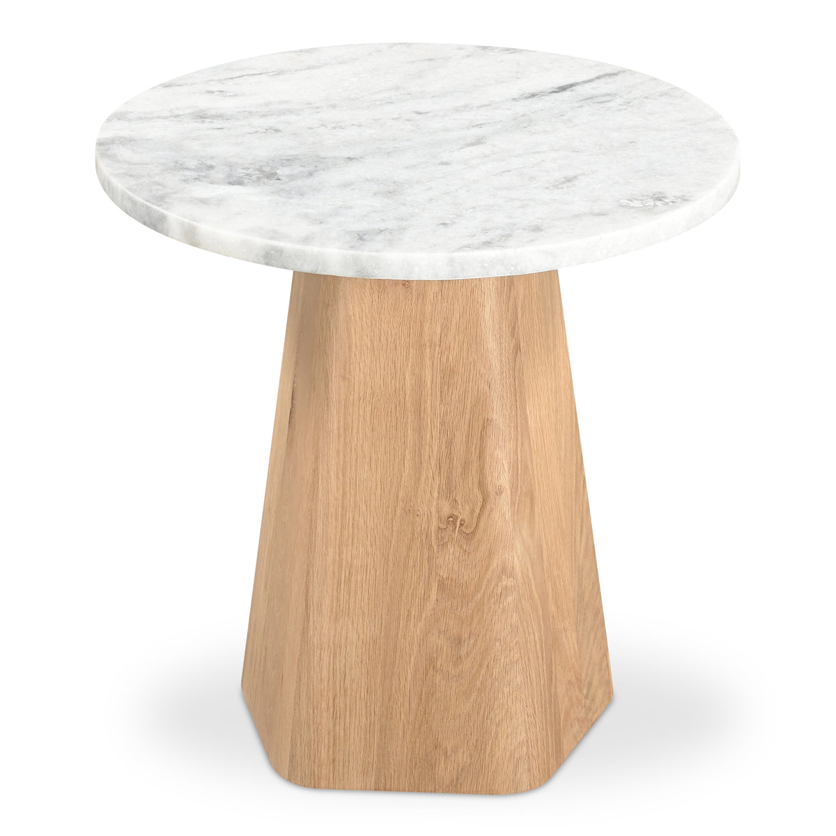 Evelyn Accent Table Ashen Grey Matrix Marble image 3