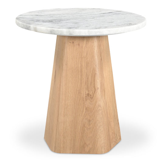 Evelyn Accent Table Ashen Grey Matrix Marble product image