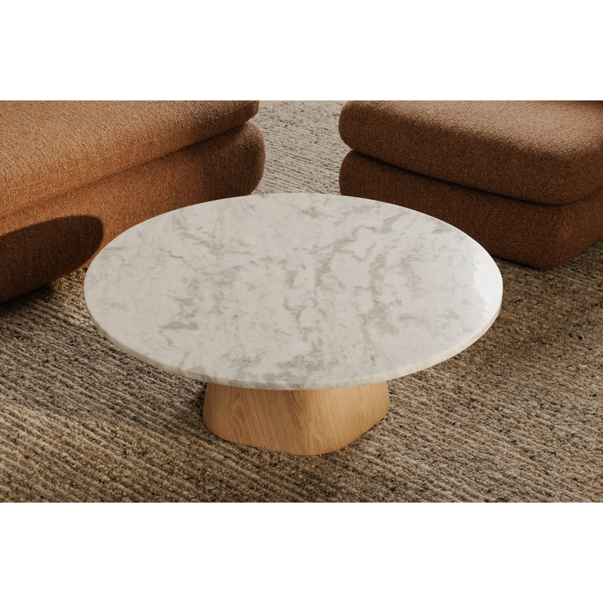 Evelyn Coffee Table Ashen Grey Matrix lifestyle image