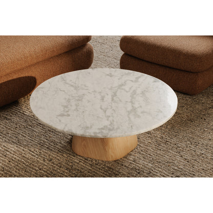 Evelyn Coffee Table Ashen Grey Matrix lifestyle image