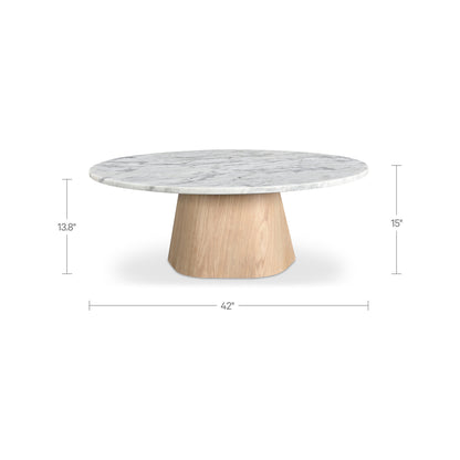 Evelyn Coffee Table Ashen Grey Matrix image 11