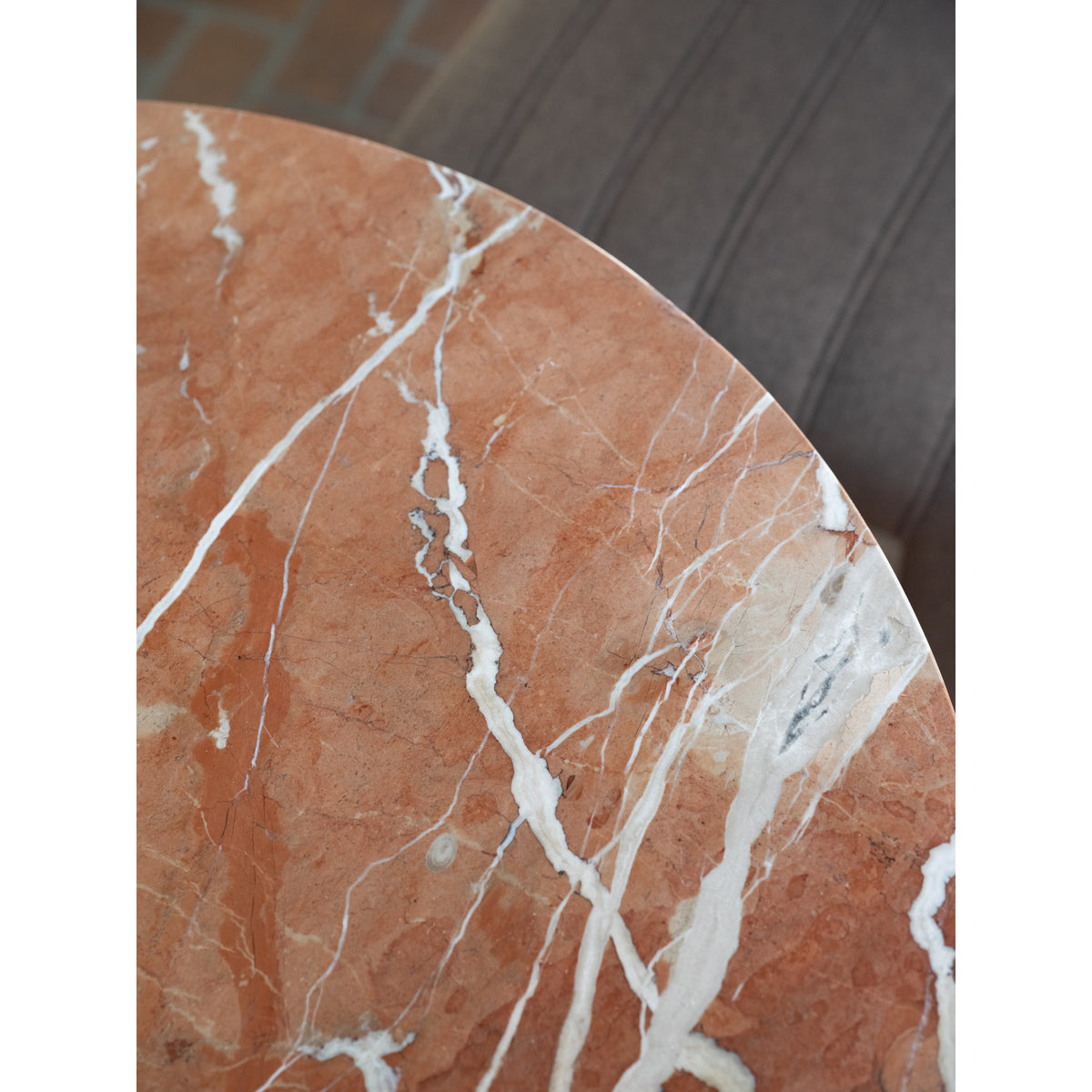 Sage Cafe Table Rosso Alicante Red Marble - lifestyle view 1