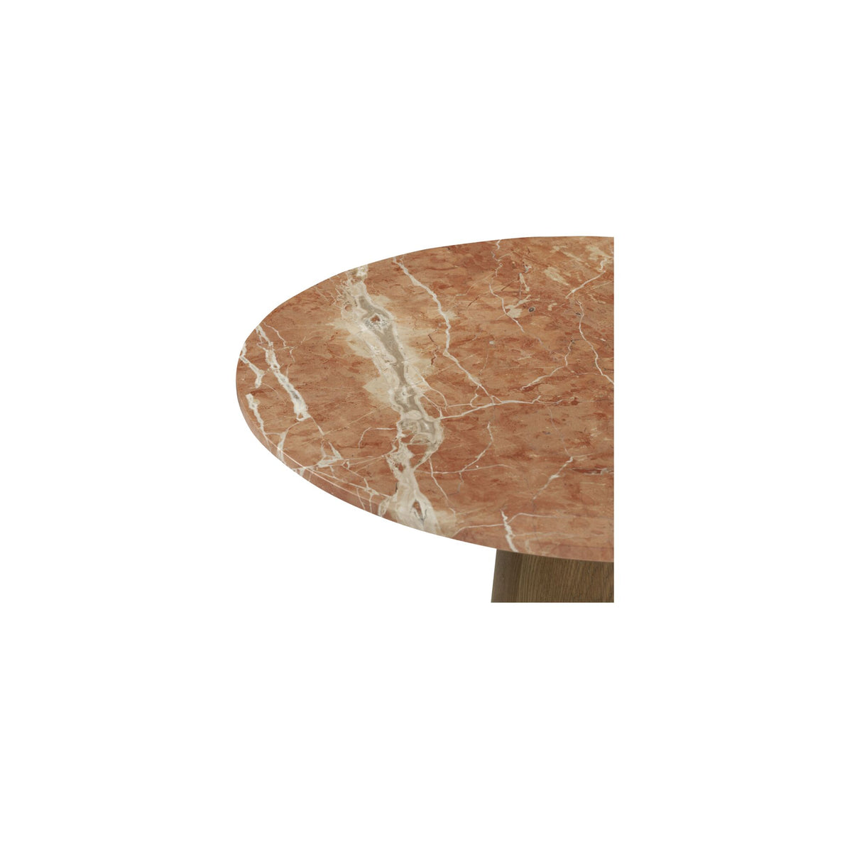 Sage Cafe Table Rosso Alicante Red Marble - alternate view 2
