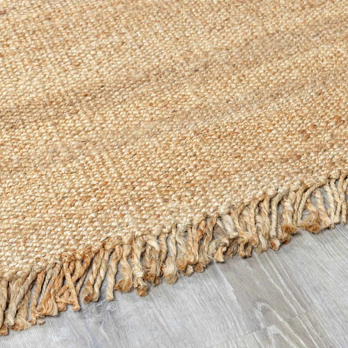 Oaks Perfect Flatweave Jute Rug.
