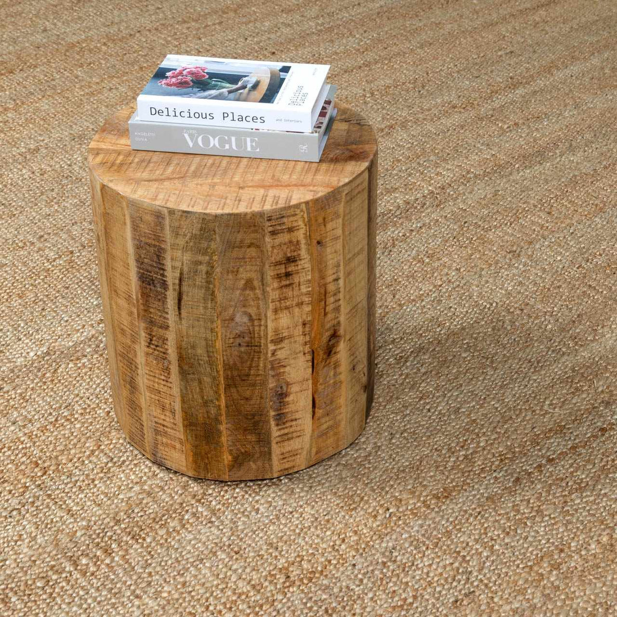Oaks Perfect Flatweave Jute Rug.