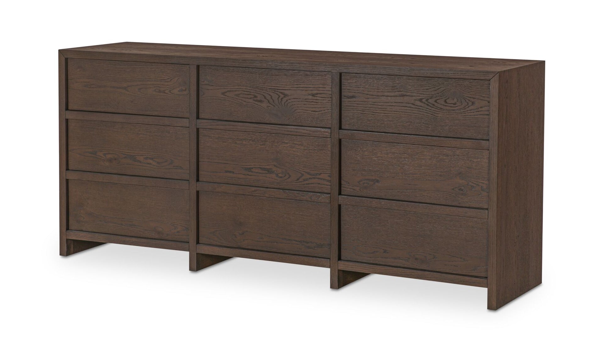 Jenson - 9 Drawer Dresser - Brown