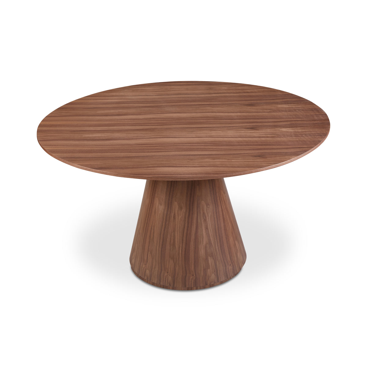Otago Round 54 in Dining Table Walnut Brown - image 3