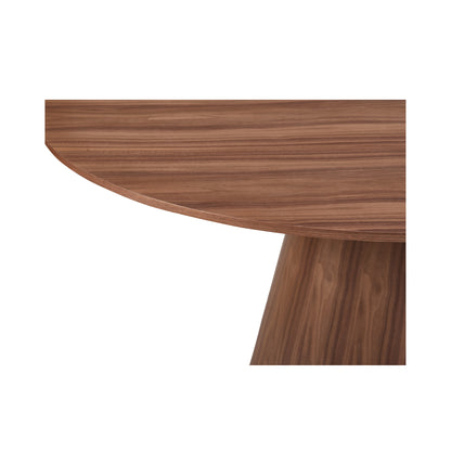 Otago Round 54 in Dining Table Walnut Brown - image 5