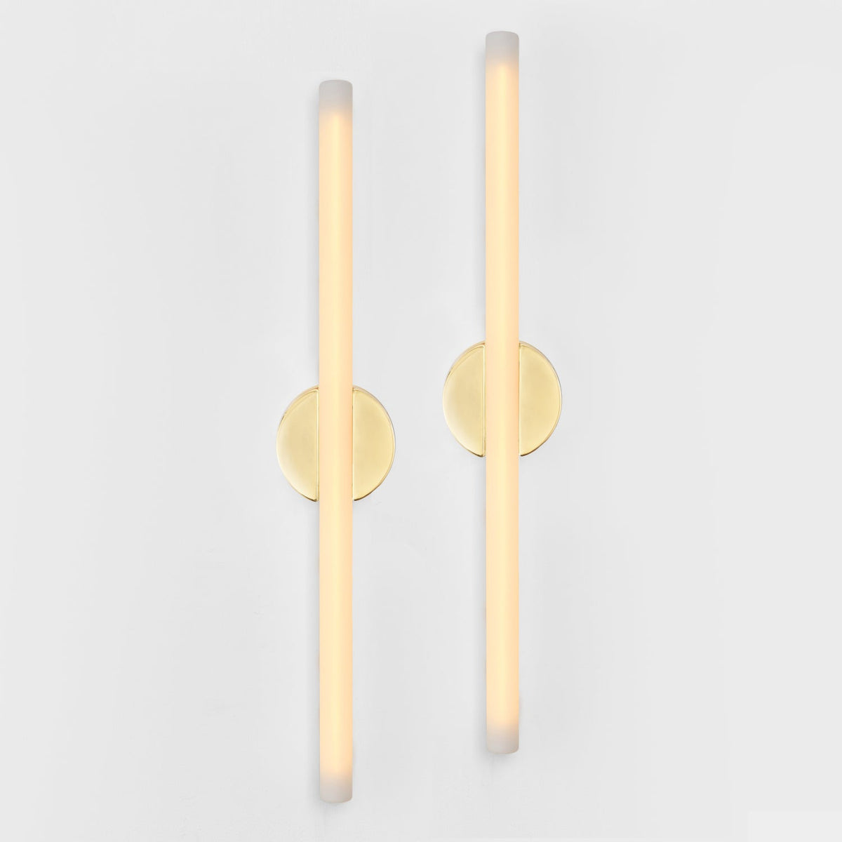 Kilter 1.0 Wall Light in Solid Brass - Set of 2.