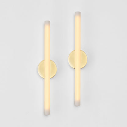 Kilter 1.0 Wall Light in Solid Brass - Set of 2.