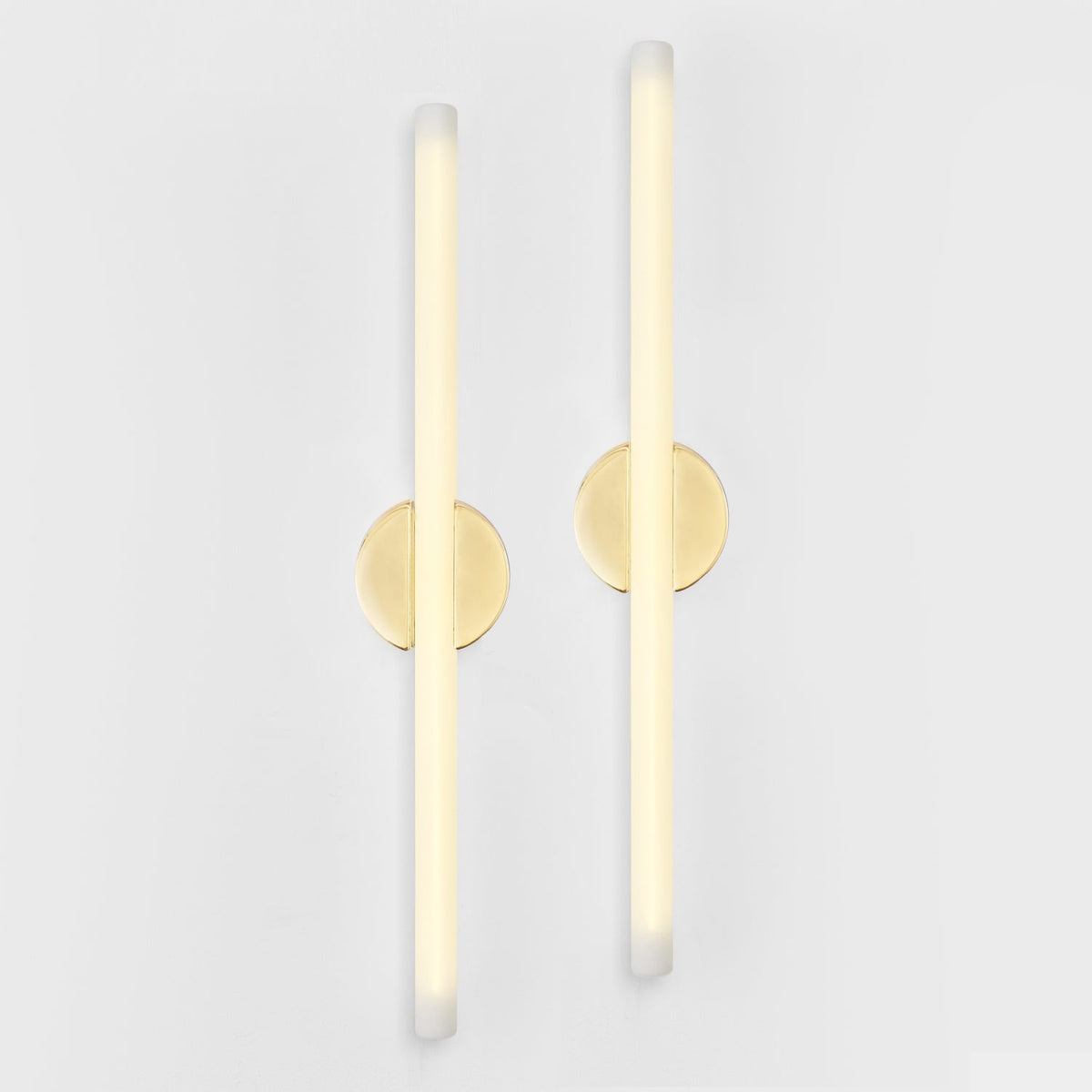 Kilter 1.0 Wall Light in Solid Brass - Set of 2.