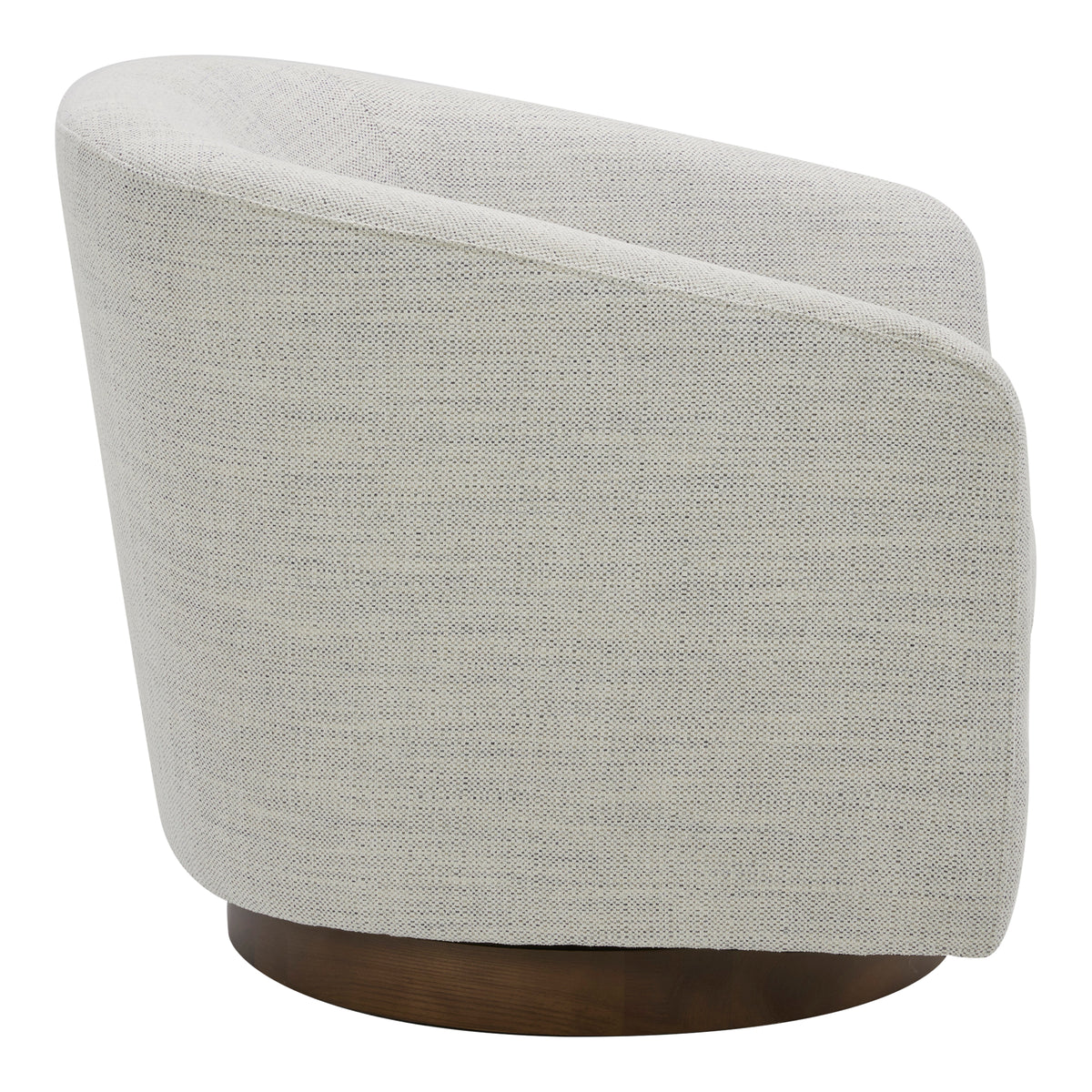 Oscy Swivel Chair Splashed White - alternate view 2