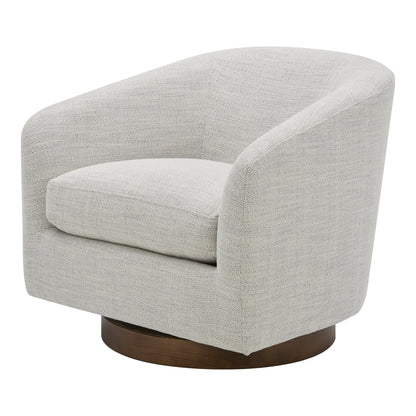 Oscy Swivel Chair Splashed White - alternate view 4