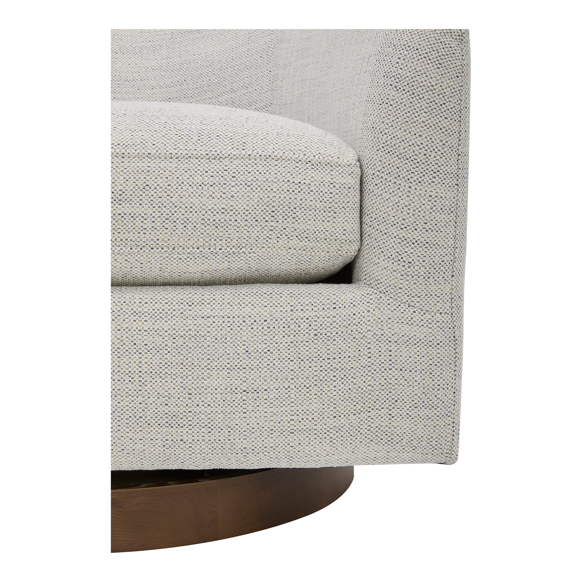 Oscy Swivel Chair Splashed White - alternate view 6