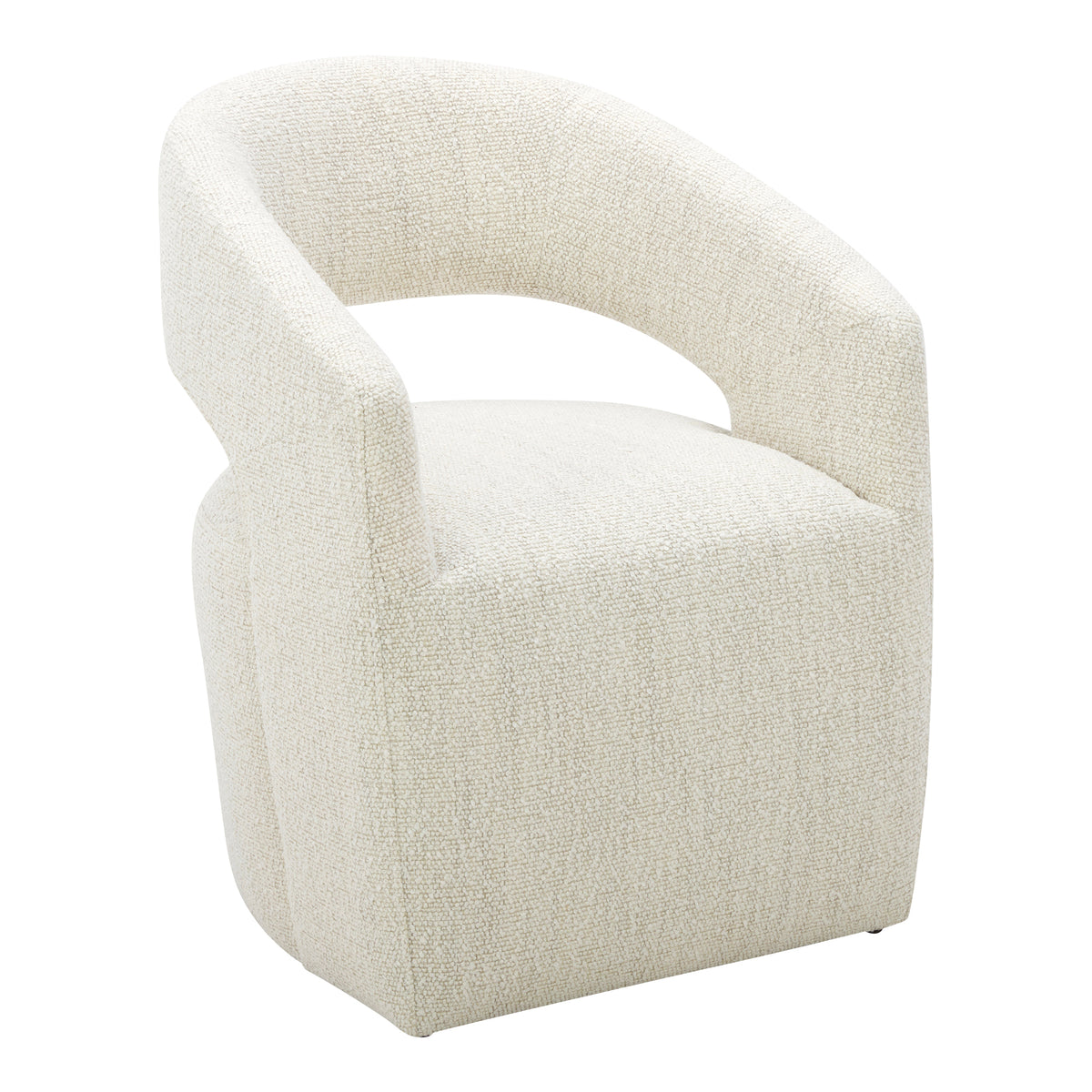 Barrow Rolling Dining Chair White Mist - image 6