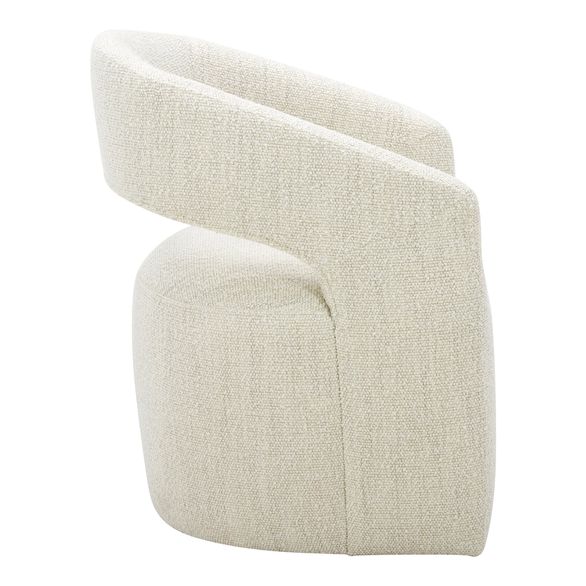 Barrow Rolling Dining Chair White Mist - image 7