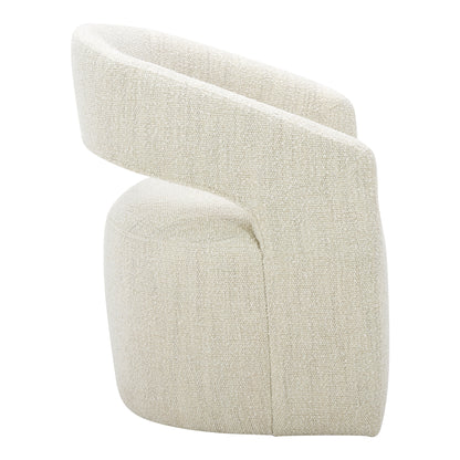 Barrow Rolling Dining Chair White Mist - image 7