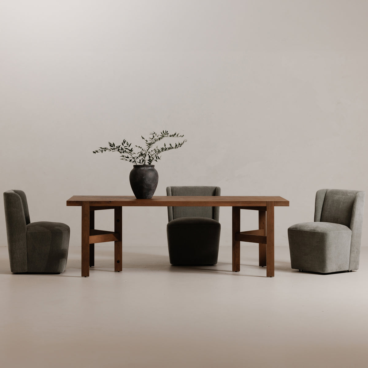 Cormac Rolling Dining Chair Slate Green - image 3