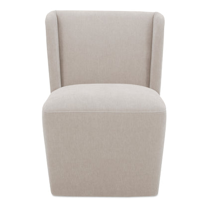 Cormac Rolling Dining Chair Warm Sand - image 1