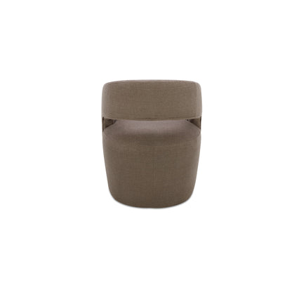 Barrow Rolling Dining Chair Soft Taupe - image 5