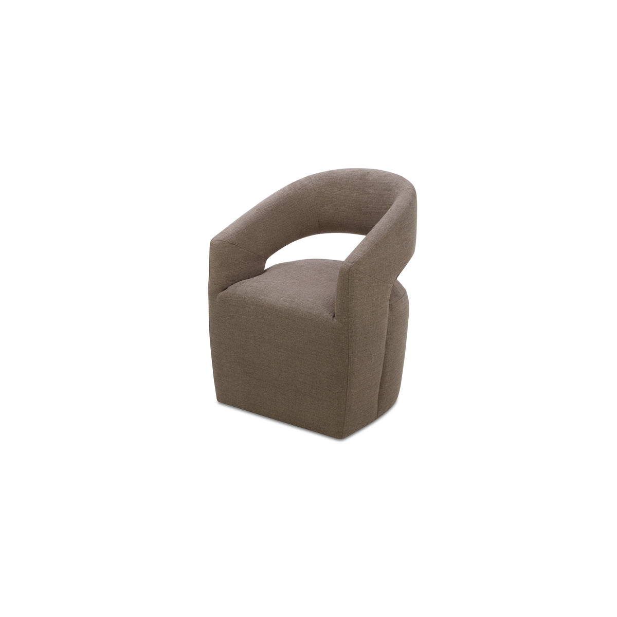 Barrow Rolling Dining Chair Soft Taupe - image 6