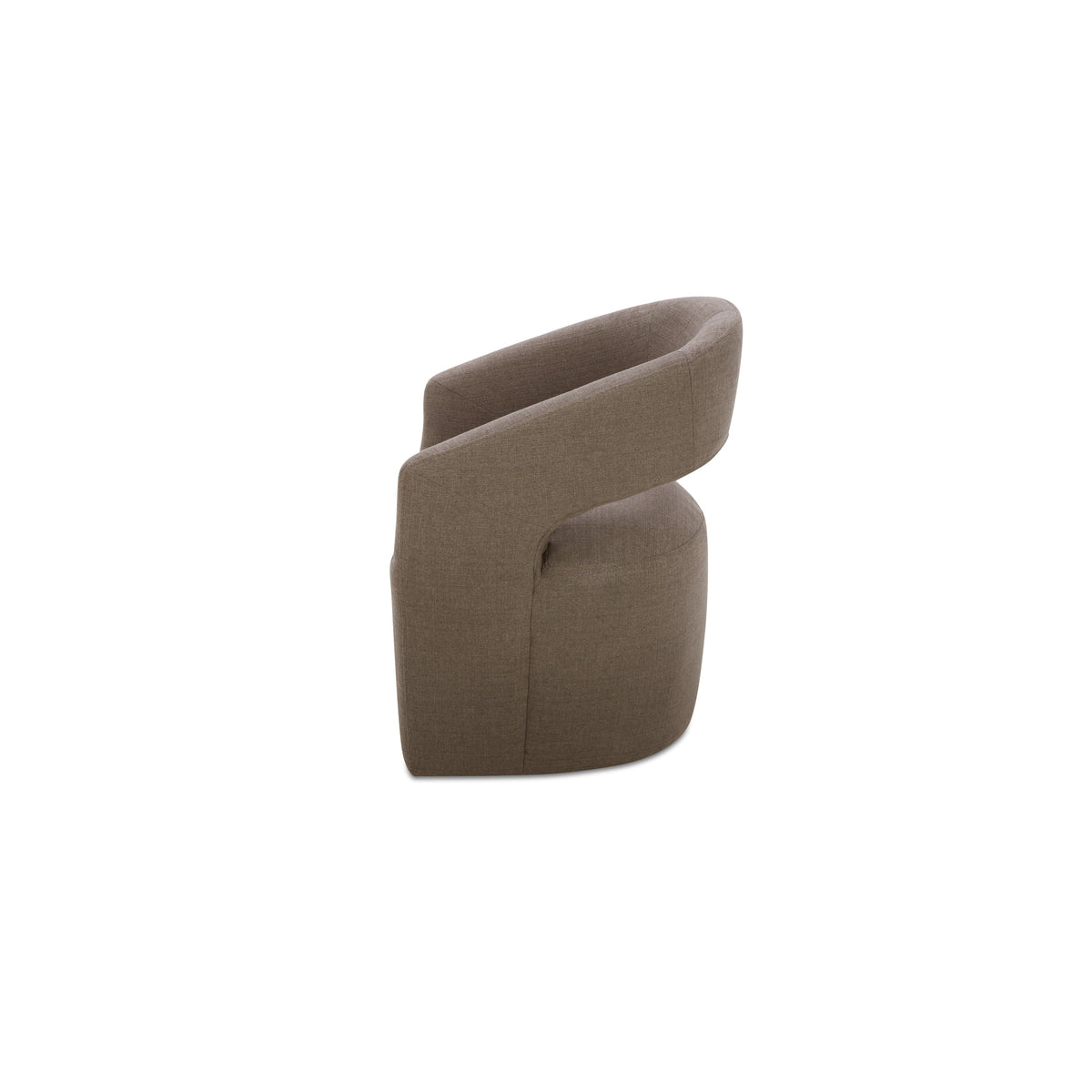 Barrow Rolling Dining Chair Soft Taupe - image 4