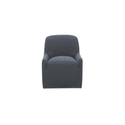 Maisie Rolling Dining Chair Slate Blue - image 1