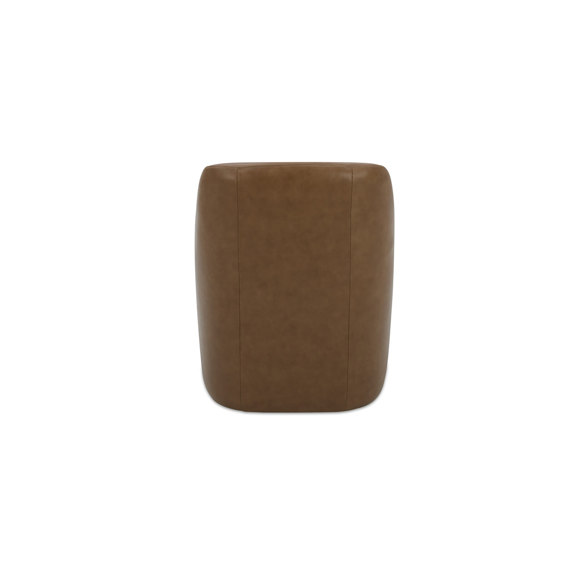 Maisie Rolling Dining Chair Tan Leather - image 5