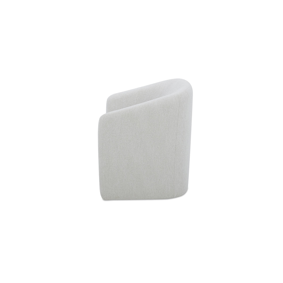 Sandy Rolling Dining Chair Off White - image 4