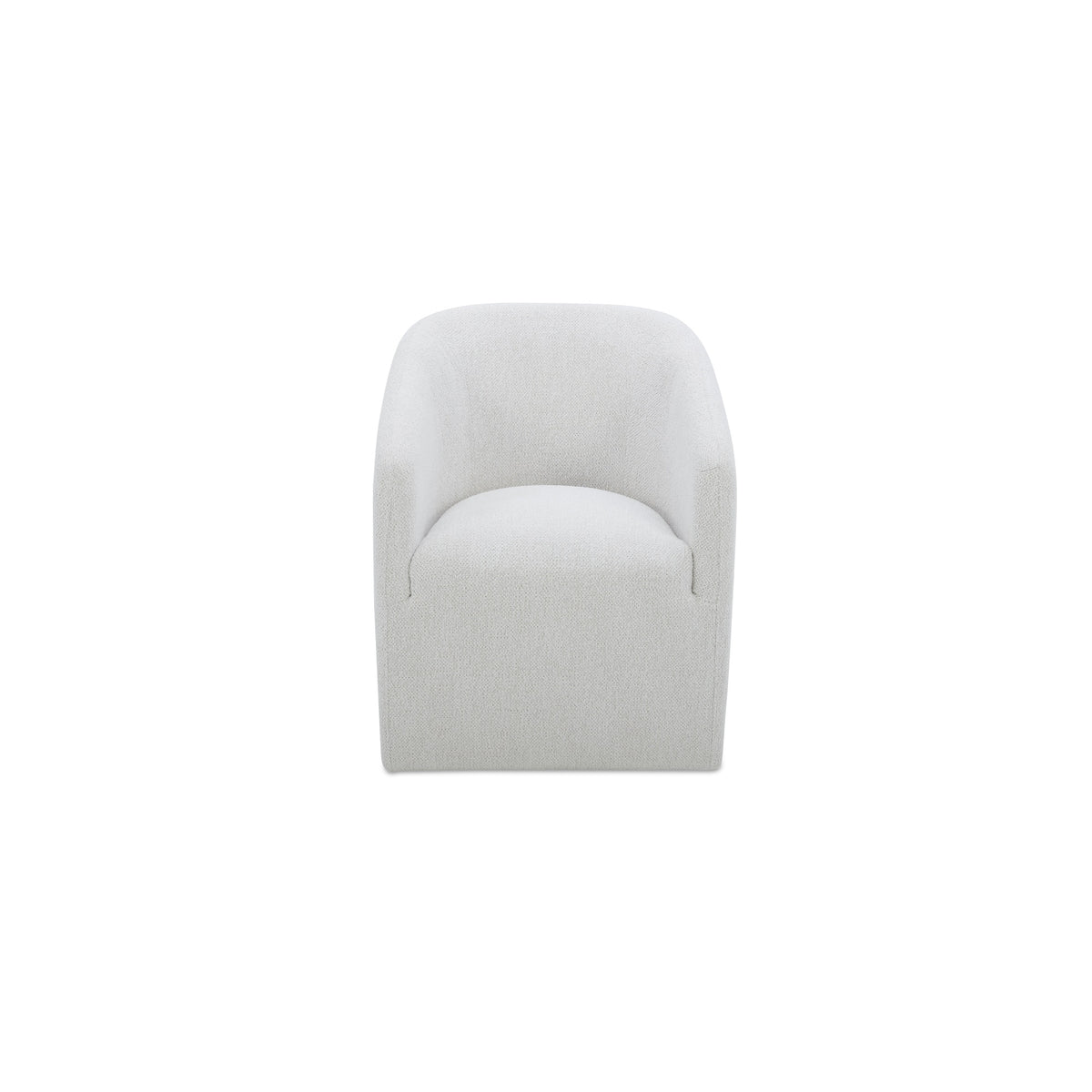 Sandy Rolling Dining Chair Off White - image 1