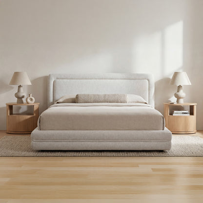 Tory King Bed Pebble lifestyle image