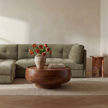 Wade Storage Coffee Table Natural lifestyle
