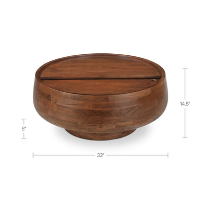 Wade Storage Coffee Table Natural product image 7