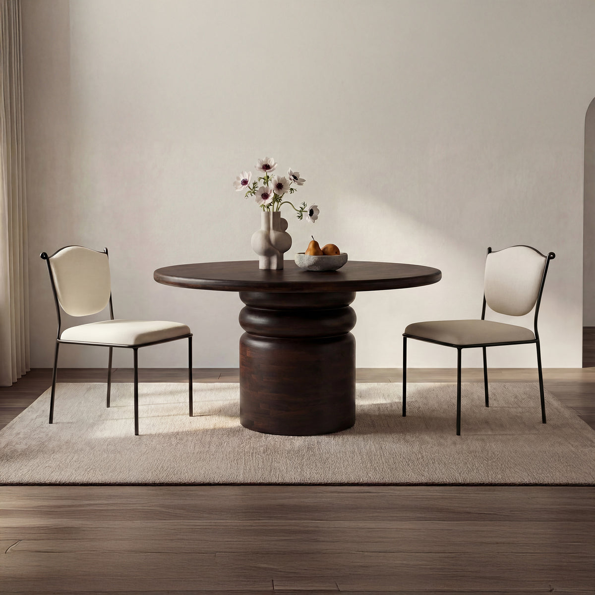 Maro Dining Table Brown lifestyle