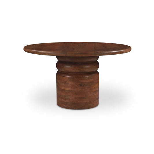 Maro Dining Table Natural on white background