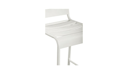 Kade Outdoor Bar Stool White Set of Two